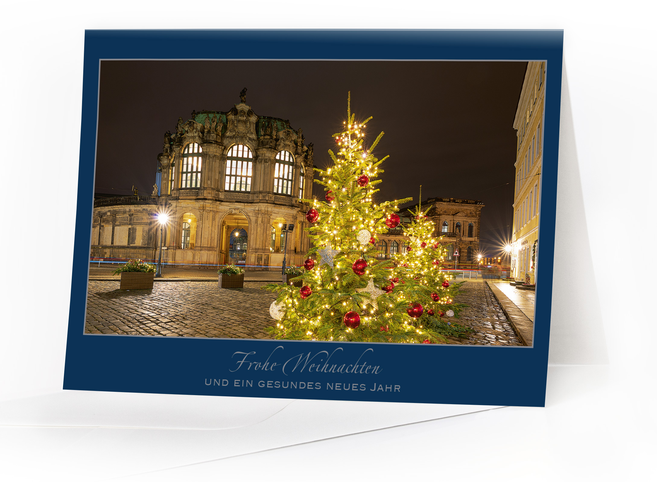 7072 KS | Weihnachtskarte Dresden – Zwinger
